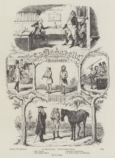 バガテル 作： George Cruikshank